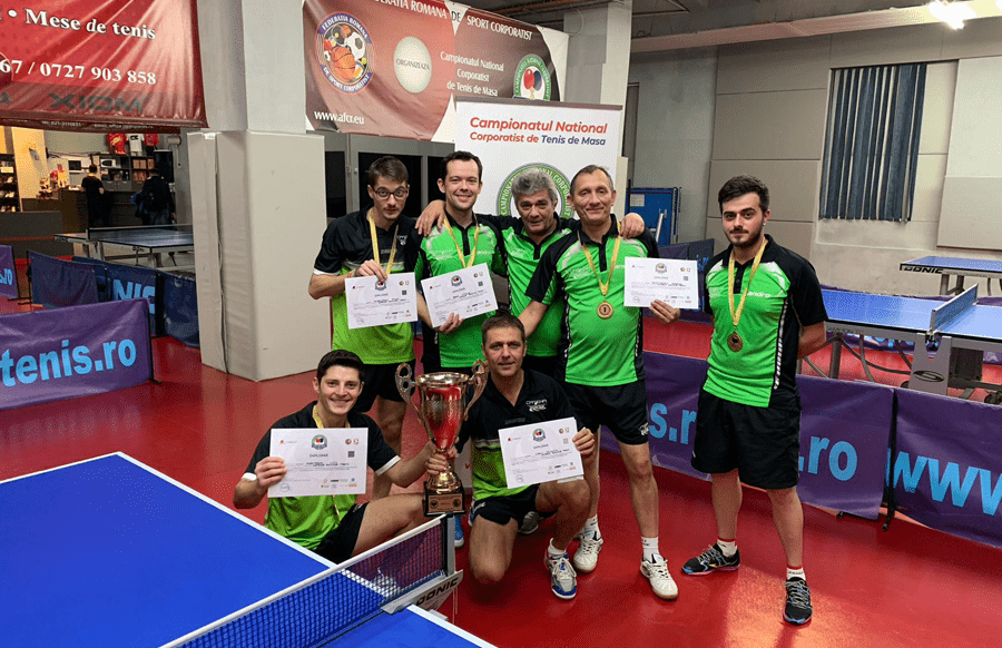 Catena Racing Team a castigat Campionatul National Corporatist de Tenis de Masa!!!!! A 3-a oara consecutiiiiv!!!!